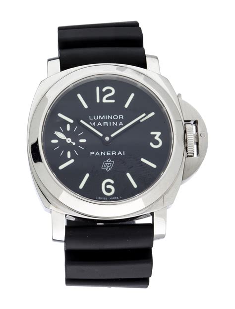 panerai luminor marina strap width|Panerai Luminor marina strap size.